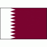 DRAPEAU QATAR : DIMENSIONS - 50 X 75 CM