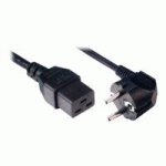 MCL POWER CABLE BLACK 3.0M NOIR 3 M PRISE D