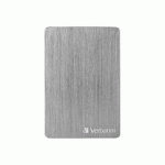 VERBATIM DISQUE DUR PORTABLE MINCE STORE ?N? GO ALU 1 TO GRIS