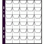 POCHETTES POUR COLLECTION DE PIÈCES DE MONNAIE,30 COM- - LOT DE 2