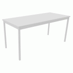 TABLE DE RÉUNION TREFF 160 X 70 BLANC/ BLANC
