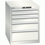 ARMOIRE BLANC GRIS 564X725X700 AVEC 5 TIR. 75KG _ 78.518.180 - LISTA