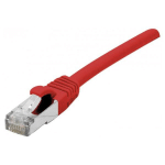 CORDON RJ45 CATEGORIE 6 F/UTP LSOH SNAGLESS ROUGE - 20 M