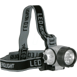 EAXUS - LED KOPFLAMPE7 LAMPE FRONTALE LED, 7 LED 49590