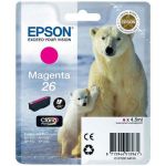 EPSON CARTOUCHE D'ENCRE OURS POLAIRE 26 M (C13T26134010) - CLARIA PREMIUM - COULEUR: MAGENTA