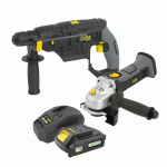 KIT MACHINES POUR GROS OEUVRE + BATTERIE 1,5 AH + CHARGEUR FARTOOLS