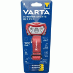 LAMPE FRONTALE GRADABLE OUTDOOR SPORTS H20 PRO VARTA