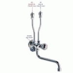 MÉLANGEUR ÉCOULEMENT LIBRE POUR CHAUFFE-EAU 15L SUR ÉVIER - ARISTON - 885521