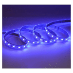 MIIDEX LIGHTING - RUBAN LED 9 W/M - RGB - ROULEAU 5M 24V ® TUBE-SILICONE-IP67