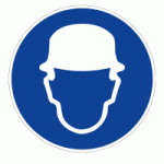 PANNEAU OBLIGATION DE PORTER UN CASQUE