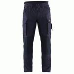 PANTALON INHÉRENT RETARDANT FLAMME STRETCH MARINE TAILLE 48 - BLAKLADER