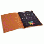 PAQUET DE 100 CHEMISES ROCK'S EN CARTE 210 GRAMMES COLORIS HAVANE