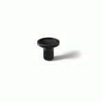 POIGNÉE DE MEUBLE - BOUTON EN BOIS FOREST 901 - NOIR - D38 H28 ESTAMP