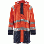 VESTE DE PLUIE HAUTE VISIBILITÉ NIVEAU 1 TAILLE XL - MANUTAN COLLECTIVITÉS