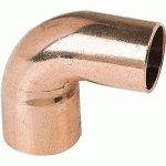 10 X COUDE CUIVRE 90° M/F 92CU - DIAMÈTRE 16 MM BRICOZOR
