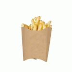 BARQUETTE POUR FRITE KRAFT PETIT MODÈLE (VENDU PAR 200)
