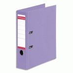 CLASSEUR A LEVIER PERGAMY - EN POLYPROPYLENE INTERIEUR/EXTERIEUR - DOS 8 CM - A4 - VIOLET