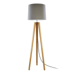 HERZBLUT ANNI LAMPADAIRE, CHÊNE HUILÉ/TAUPE