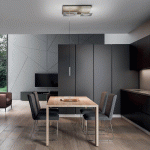 ICONE PLAFONNIER LED PETRA-S3 ECRÚ, ALUMINIUM