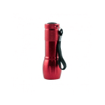 LAMPE TORCHE LED - FINITION - ROUGE
