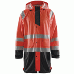 VESTE DE PLUIE HAUTE VISIBILITÉ NIVEAU 1 TAILLE XXXL - MANUTAN COLLECTIVITÉS