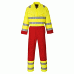 PORTWEST FR90 PANTALON DE TRAVAIL HI-VIS BIZFLAME JAUNE - TAILLE M - STANDARD