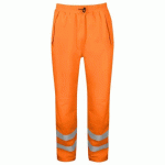 PROJOB 6550 PANTALON SOFTSHELL - EN ISO 20471 CLASSE 2/1 EN343 3/3/X ORANGE/NOIR - TAILLE XXXXL