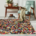 JADOREL - 120X160 - TAPIS SALON NORMA MULTICOLORE 120X160 OEKO TEX® EN POLYPROPYLÈNE DOUX ET SOYEUX - MULTICOLORE