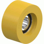 BLICKLE - GALET GUIDE Ø 61MM BANDAGE POLYURÉTHANE PU 105KG - FTH 61X30/17-12K