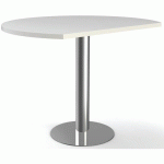 EXTENSION RONDE - ARTLINE - P1000 X H 720-820 MM BLANC 7667