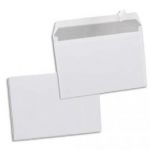 GPV BOÎTE DE 500 ENVELOPPES BLANCHES AUTO-ADHÉSIVES 80G FORMAT C5 162X229MM