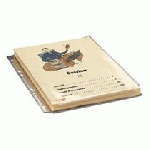 POCHETTE TRANSPARENTE PERFORÉE BANDE MÉTALLIQUE À SOUFFLETS ESSELTE A4 PVC INCOLORE - SACHET DE 3