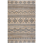 STORESDECO - TAPIS ANTIDÉRAPANT EN BAMBOU NATUREL, ETHNIQUE GRIS, 60 X 90CM - ETHNIQUE GRIS