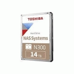 TOSHIBA N300 NAS - DISQUE DUR - 14 TO - SATA 6GB/S