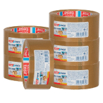 6 RUBANS ADHÉSIFS TESA PVC 57177 HAVANE 50 MM X 66 M