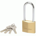CADENAS EN LAITON MASSIF EXTRA ÉPAIS - 50 MM - ANSE 64 MM - MASTER LOCK