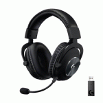 CASQUE PC LOGITECH G PRO X WIRELESS - CASQUE GAMING SANS FIL LOGITECH G PRO X AVEC BLUE VO!CE