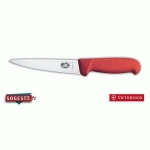 COUTEAU À SAIGNER ROUGE 16 CM ROUGE