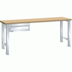 ÉTABLIS BLANC PUR 1500X750X840 CAP. 600KG ET 1 TIR. 75KG - LISTA