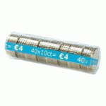 KIT DE 100 ÉTUIS À MONNAIE 10 CENTIMES