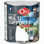 PEINTURE BOIS FER PVC BRILLANT 500ML GRIS FONCÉ 2 ACTIONS