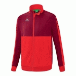 VESTE DE SURVÊTEMENT - ERIMA - WORKER SIX WINGS ROUGE/BORDEAUX