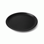 ASSIETTE A DESSERT 19 CM CLASSIQUE MELAMINE NOIRE