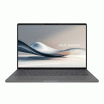 ASUS ZENBOOK A14 UX3407QA-DICQD480X COPILOT+ PC SNAPDRAGON X1-26-100 ORDINATEUR PORTABLE 35,6 CM (14'') WUXGA 16 GO LPDDR5X-SDRAM 512 GO SSD WI-FI 6E (802.11AX) WINDOWS 11 PRO GRIS