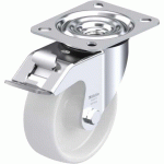 BLICKLE - ROULETTE PIVOTANTE À FREIN Ø 100MM BANDAGE POLYAMIDE PA 6.6 150KG - LE-PO 100G-FI