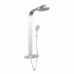 COLONNE DE DOUCHE AVEC TABLETTE - THERMOSTATIQUE - CHROMÉ - SAMOA RAIN - RECONDITIONNÉ SCHÜTTE