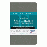 LOT DE 2 - EPSILON SERIES CARNET SOUPLE 46F 8,9X14CM 150G - BLANC