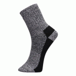 LOT DE 5 - PORTWEST SK11 CHAUSSETTE THERMIQUE GRIS - TAILLE 44-48