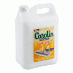 NETTOYANT SOLS LAVE ET CIRE CAROLIN PROFESSIONNEL - BIDON DE 5 L