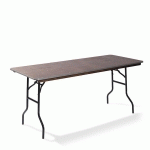 TABLE DE BANQUET RECTANGULAIRE 183 X 76 CM
